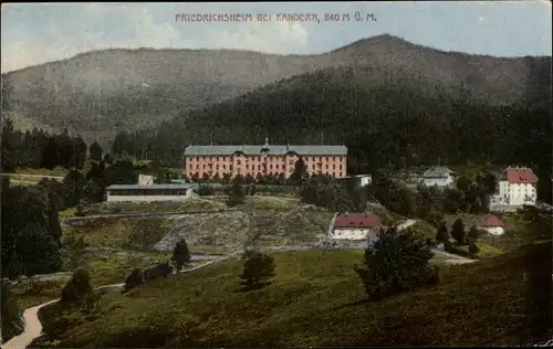 Ak Friedrichsheim Malsburg Marzell in Baden Württemberg, Friedrichsheim bei Kandern