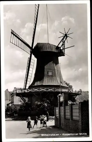 Ak Wilhelmshaven in Niedersachsen, Kopperhorner Mühle, Windmühle