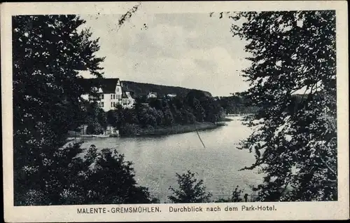 Ak Malente in Ostholstein, Blick auf das Parkhotel