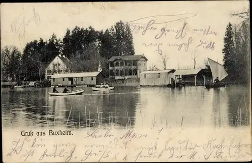 Ak Buxheim Schwaben, Wasserpartie, Ruderboote