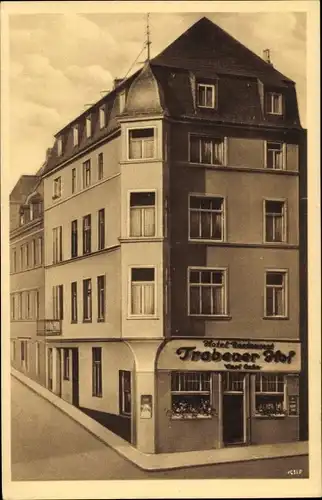 Ak Traben Trarbach Rheinland Pfalz, Hotel Restaurant Trabener Hof v. Carl Ochs, Bahnstraße 25