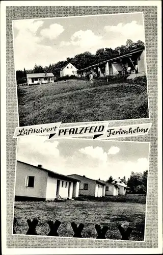 Ak Pfalzfeld Rheinland Pfalz, Ferienheime, Bungalows, Gaststätte Pension Anneliese