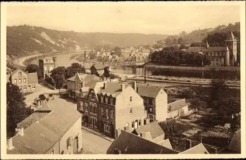 Ak Hastière Wallonien Namur, Vue générale, Stadtpanorama