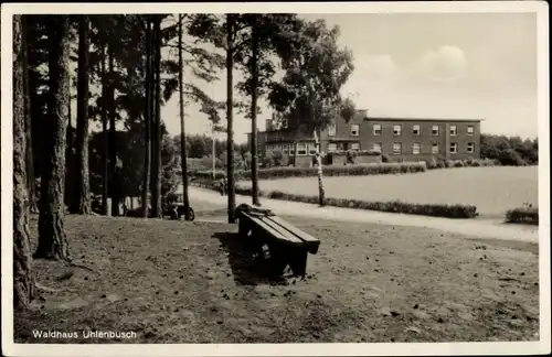 Ak Hanstedt in der Nordheide, Waldhaus Uhlenbusch, Außenansicht