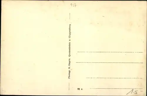 Ak Quakenbrück Niedersachsen, Gstwirtschaft A. Sander, Straßenansicht, Innenansicht, Bühne, Terrasse