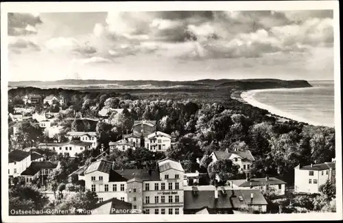 Ak Ostseebad Göhren auf Rügen, Totalansicht vom Ort