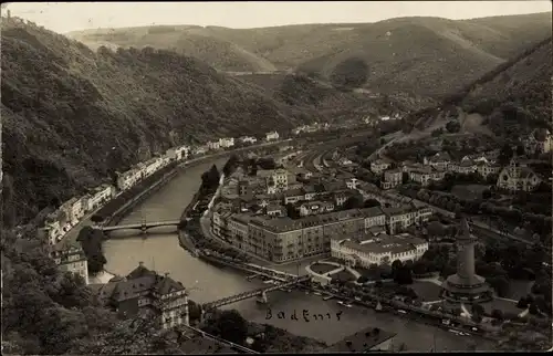 Ak Bad Ems an der Lahn, Panorama vom Ort