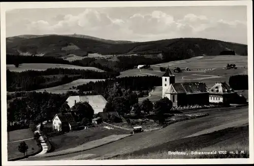 Ak Bernau in Oberbayern, Totalansicht vom Ort