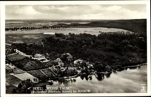 Ak Bollersdorf Oberbarnim Brandenburg, Klinke Fliegeraufnahme 10300