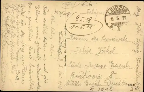 Ak Knautkleeberg Knauthain Leipzig in Sachsen, Schloss, Außenansicht, Uferpartie