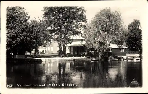 Ak Silkeborg Dänemark, Vandrerhjemmet Aabo