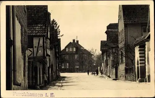 Foto Ak Furchhausen Elsass Bas Rhin, Straßenpartie im Ort