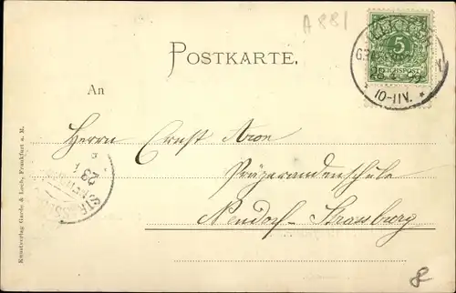 Ak Illkirch Graffenstaden Grafenstaden Elsass Bas Rhin, Zollbrücke