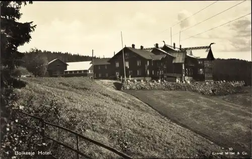 Ak Notodden Norwegen, Bolkesjø Hotel und Umgebung