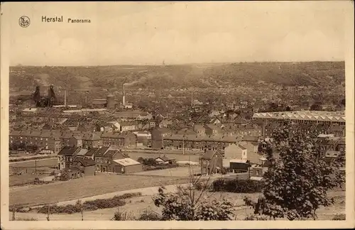 Ak Herstal Wallonien Lüttich, Panorama, Vue sur la Ville