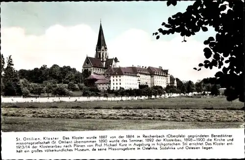 Ak Emming Eresing in Oberbayern, Kloster St. Ottilien, Panorama