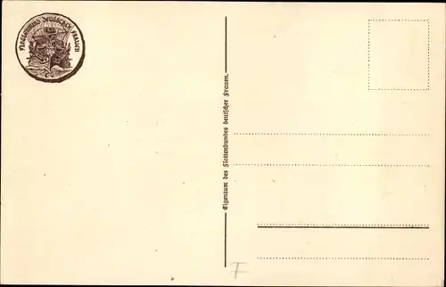 Künstler Ak Peters, Hela, Flottenbund Deutscher Frauen, Matrose mit Flagge