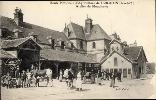 Ak Thiverval Grignon Yvelines, Ecole Nationale d'Agriculture, Atelier de Menuiserie