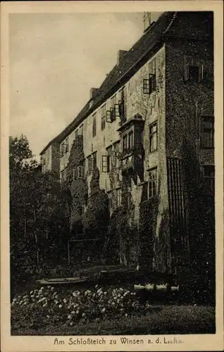 Ak Winsen an der Luhe, Am Schlossteich