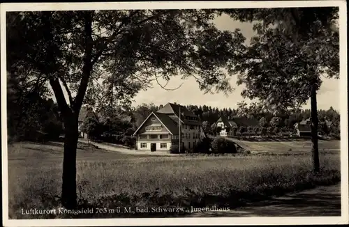 Ak Königsfeld im Schwarzwald, Jugendhaus, Fernansicht