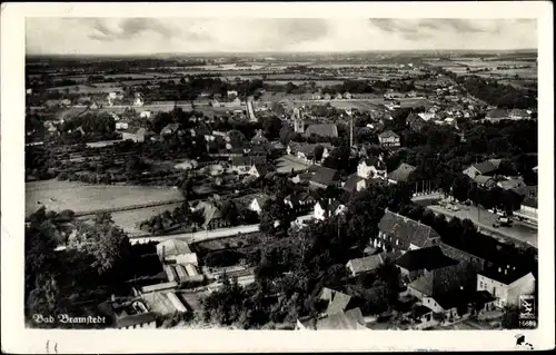 Ak Bad Bramstedt in Schleswig Holstein, Klinke Fliegeraufnahme 16689