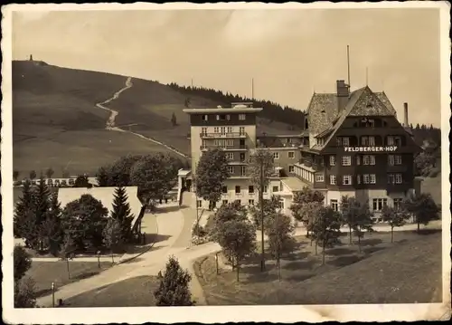 Ak Feldberg im Schwarzwald, Hotel Feldberger Hof und Umgebung