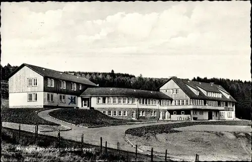 Ak Valbert Meinerzhagen im Märkischen Kreis, Haus am Ebbehang, Außenansicht