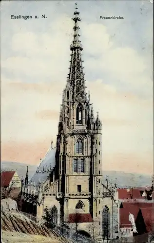 Ak Esslingen am Neckar, Frauenkirche