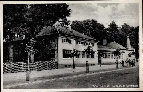 Ak Heilbronn am Neckar, Trappensee Gaststätte