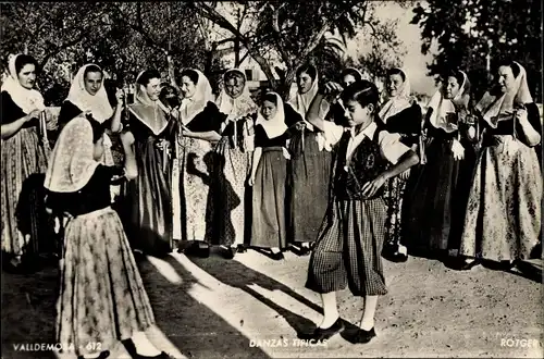 Ak Valldemossa Mallorca Balearische Inseln, Danzas Tipicas