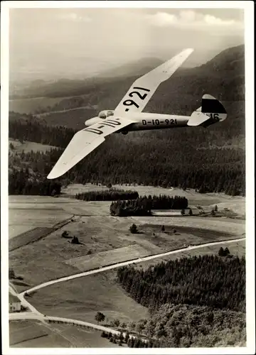 Ak Sportflugzeugbau Schempp Hirth, D-10-921, Segelflugzeug