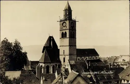 Ak Überlingen am Bodensee Baden Württemberg, Blick auf den Münster