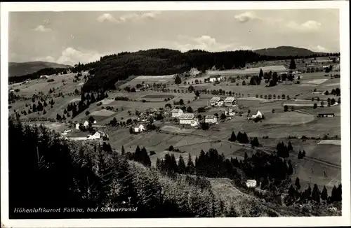 Ak Falkau Feldberg im Schwarzwald, Panorama der Ortschaft und Umgebung