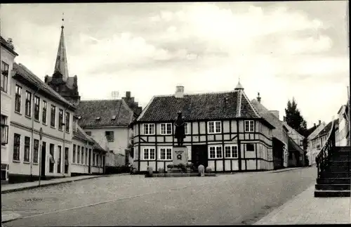 Ak Rudkøbing Langeland Dänemark, Gaasetorvet, Markt