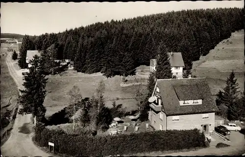 Ak Schönwald im Schwarzwald, Blick auf Hotelpension 