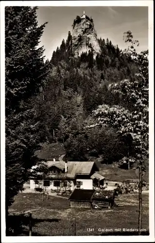 Ak Tegernsee in Oberbayern, Wohnhaus, Wald, Berge