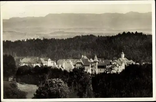 Ak Königsfeld im Schwarzwald Baar Kreis, Panorama vom Ort