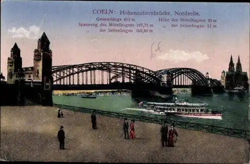 10 alte Ansichtskarten Köln am Rhein, Diverse Ansichten