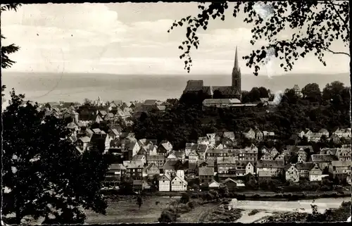 Ak Frankenberg an der Zschopau Sachsen, Kirche, Wohnhäuser