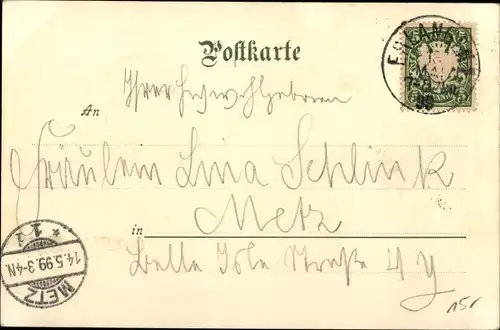 Ak Erlangen in Mittelfranken Bayern, Kochstraße