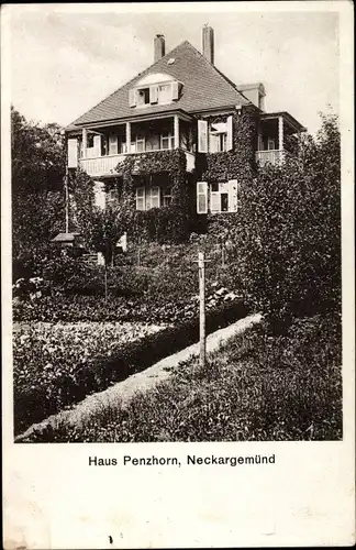 Ak Neckargemünd in Baden Württemberg, Haus Penzhorn