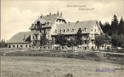 Ak Feldberg im Schwarzwald, HotelFeldbergerhof, Außenansicht