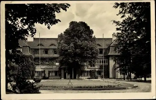 Ak Neu Fahrland Potsdam in Brandenburg, Sanatorium Heinrich Heine, Außenansicht