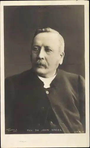 Ak Rev. Dr. John Steel, Pastor, Portrait