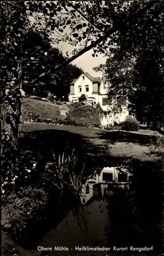 Ak Rengsdorf in Rheinland Pfalz, Pension Obere Mühle, Garten