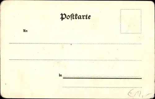 Künstler Ak Starkloff, H., Die Hugheser, Zwerge am Schreibtisch