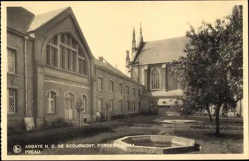 Ak Forges Chimay Wallonien Hennegau, Abbaye N. D. de Scourmont, Préau