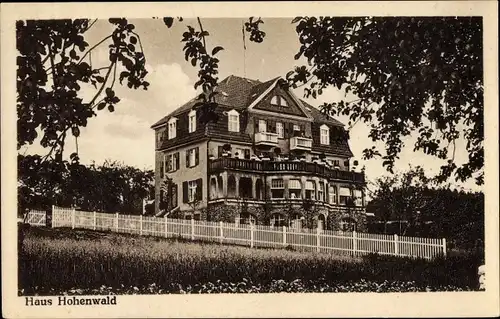 Ak Rengsdorf in Rheinland Pfalz, Haus Hohenwald, Inh. J. u. E. Hammer