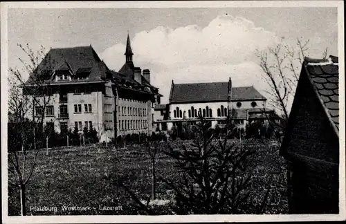 Ak Phalsbourg Pfalzburg Lothringen Moselle, Das Lazarett, Außenansicht