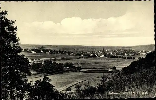 Ak Morbach in Rheinland Pfalz, Panoramaansicht von Ortschaft